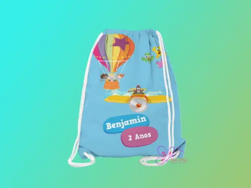 Mochilinha Personalizada Mundo Bita