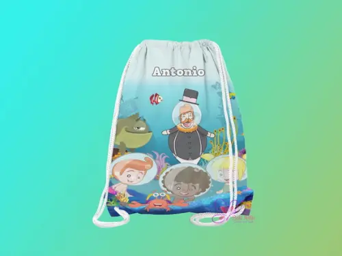 Mochilinha Personalizada Mundo Bita