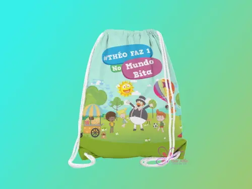 Mochilinha Personalizada Mundo Bita