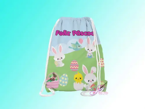 Mochilinha Personalizada Páscoa