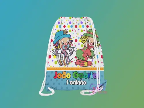 Mochilinha Personalizada Patati Patata