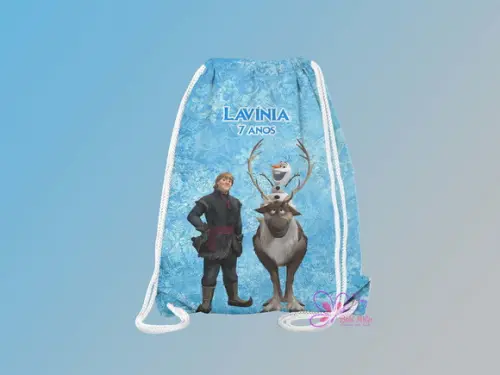 Mochilinha Personalizada Frozen 2 Principe