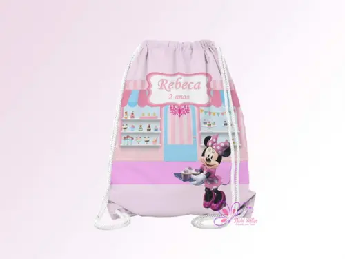 Mochilinha Personalizada Minie