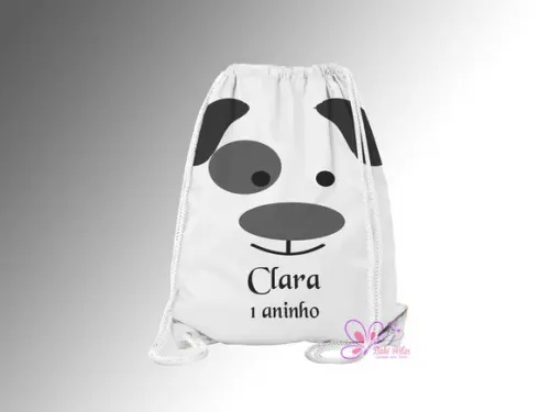 Mochilinha Personalizada Bichinhos