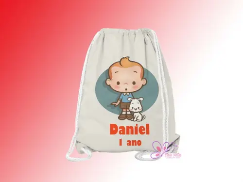 Mochilinha Personalizada Tim Tim