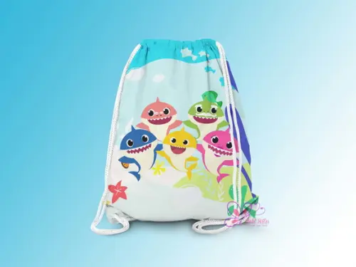 Mochilinha Personalizada Baby Shark
