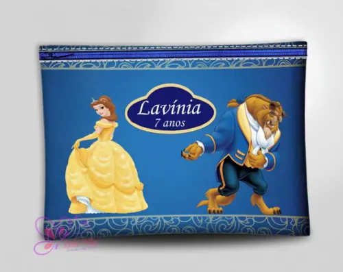 Nécessaire Personalizada a Bela e a Fera
