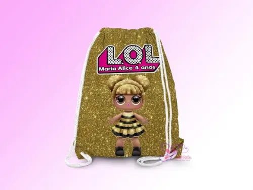 Mochilinha Personalizada Lol Surprise