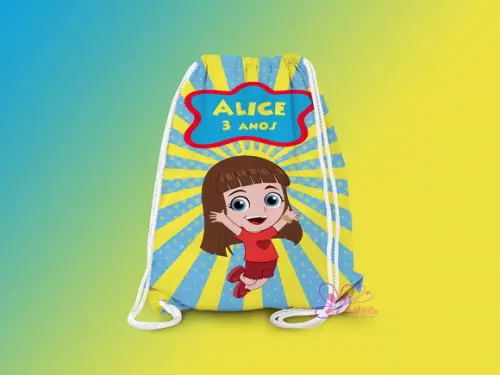 Mochilinha Personalizada Luccas Neto