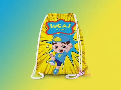 Mochilinha Personalizada Luccas Neto