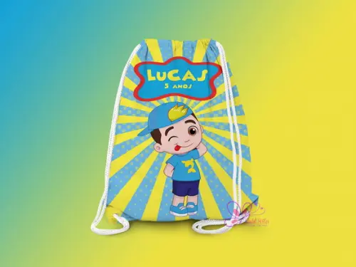Mochilinha Personalizada Luccas Neto
