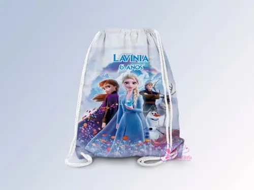 Mochilinha Personalizada Frozen 2