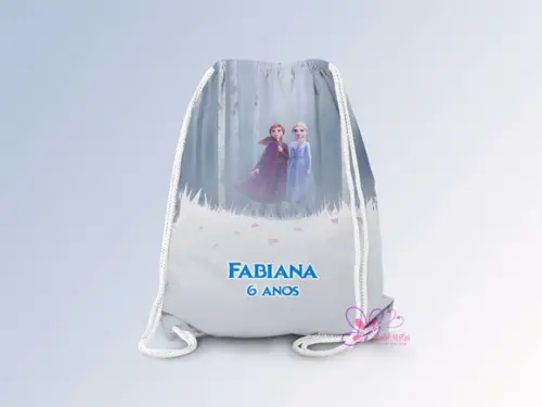 Mochilinha Personalizada Frozen 2