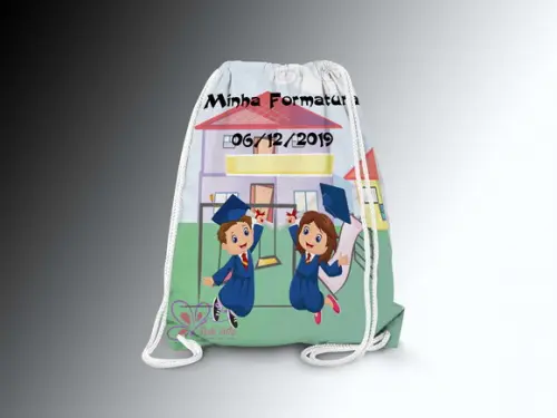 Mochilinha Personalizada Formatura