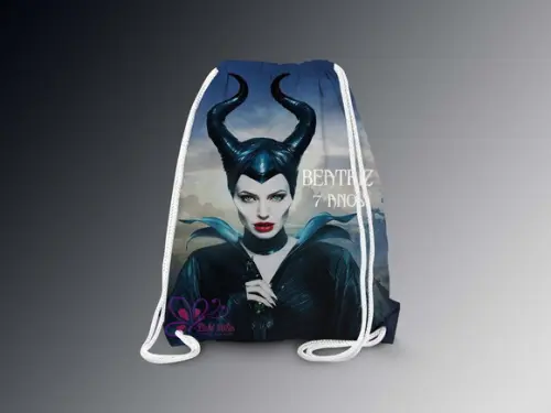 Mochilinha Personalizada Malévola