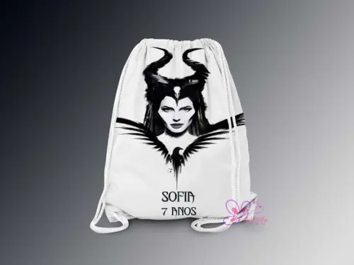 Mochilinha Personalizada Malévola
