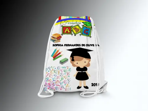 Mochilinha Personalizada Formatura