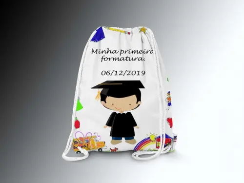 Mochilinha Personalizada Formatura