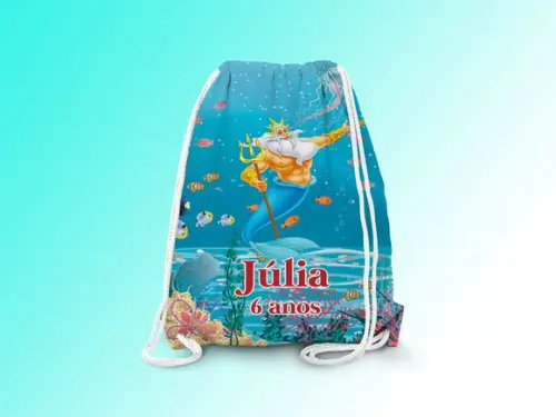 Mochilinha Personalizada Tritão