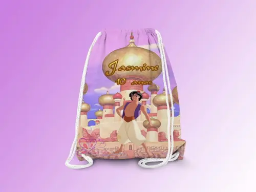 Mochilinha Personalizada Aladdin