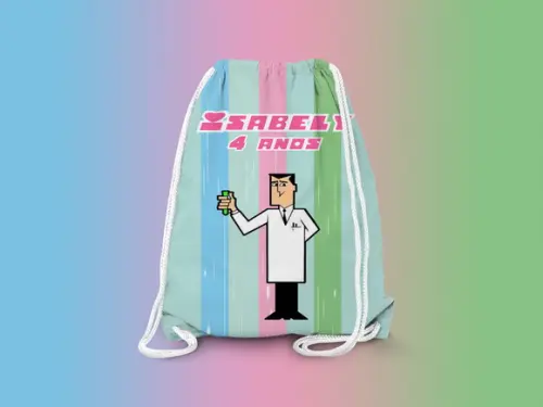 Mochilinha Personalizada Meninas Super Poderosas