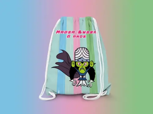 Mochilinha Personalizada Meninas Super Poderosas