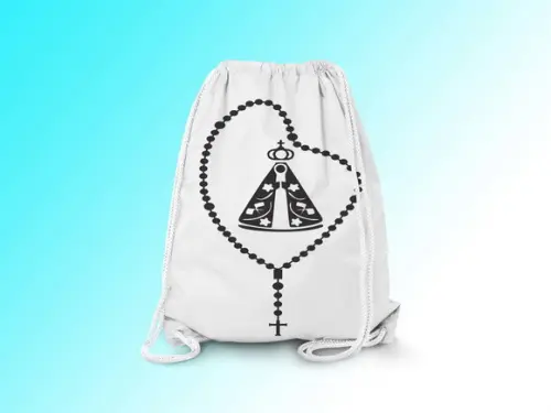 Mochilinha Personalizada Nossa Senhora Aparecida