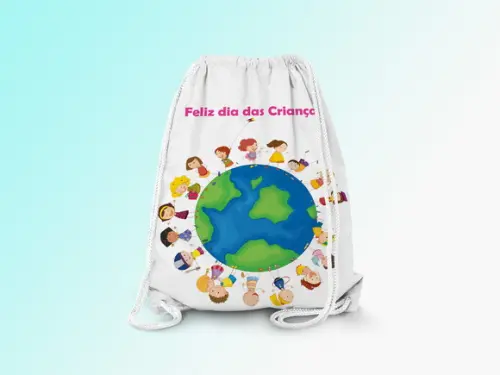 Mochilinha Personalizada Dia das Crianças
