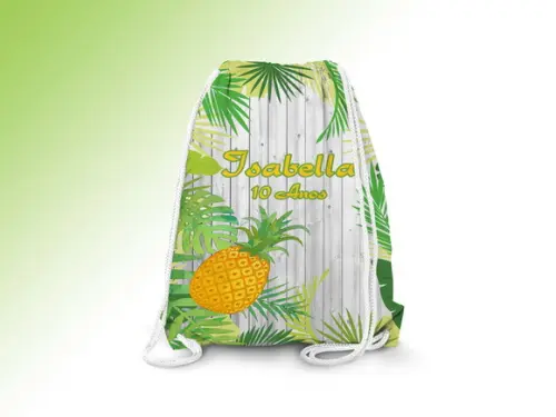 Mochilinha Personalizada Abacaxi