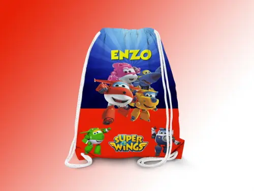 Mochilinha Personalizada Avioes