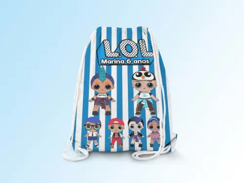 Mochilinha Personalizada Lol Boy
