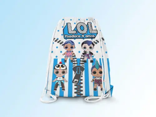 Mochilinha Personalizada Lol Boy