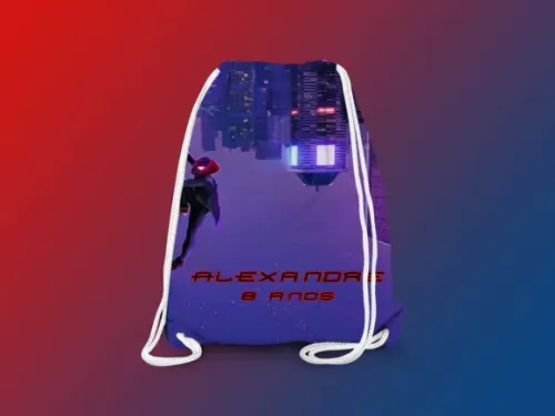 Mochilinha Personalizada Homem Aranha