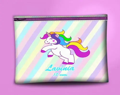 Nécessaire Personalizada Unicornio