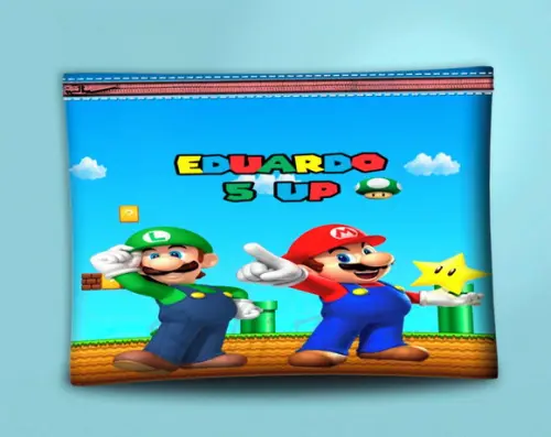 Nécessaire Personalizada Mario Bros