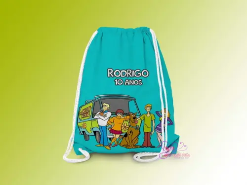 Mochilinha Personalizada Scooby Doo
