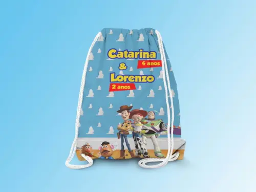 Mochilinha Personalizada Toy Story