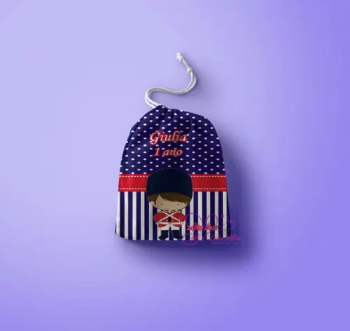 Saquinho Surpresa Personalizado Soldadinho de Chumbo