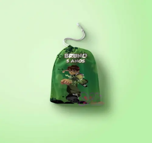 Saquinho Surpresa Personalizado Ben 10