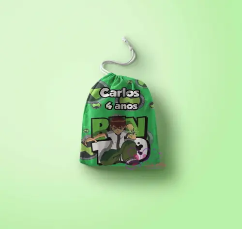 Saquinho Surpresa Personalizado Ben 10