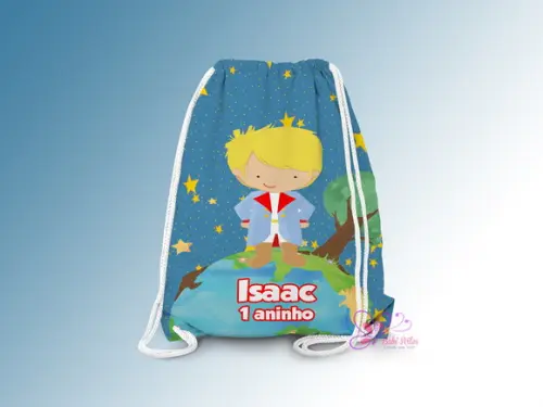 Mochilinha Personalizada Pequeno Príncipe