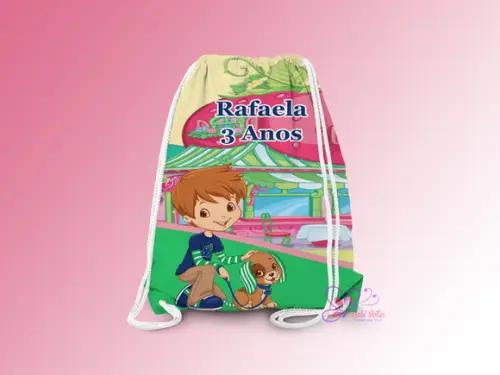 Mochilinha Personalizada Moranguinho