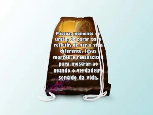 Mochilinha Personalizada Páscoa