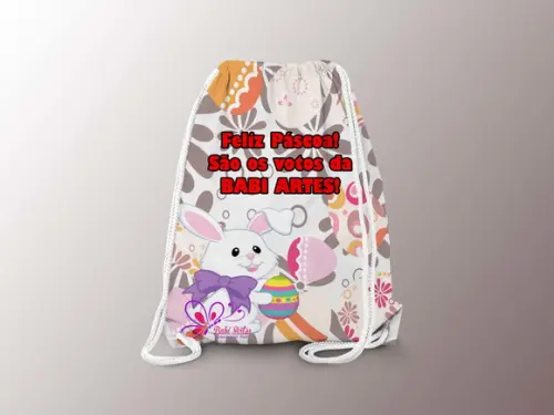 Mochilinha Personalizada Páscoa
