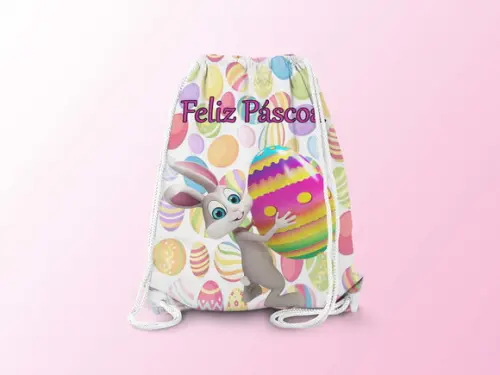 Mochilinha Personalizada Páscoa