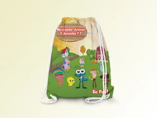 Mochilinha Personalizada Bob Zoom