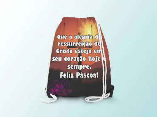 Mochilinha Personalizada Páscoa