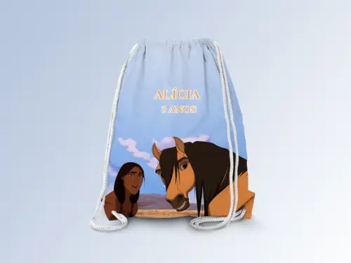 Mochilinha Personalizada Spirit