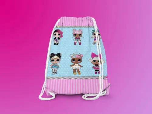 Mochilinha Personalizada Lol