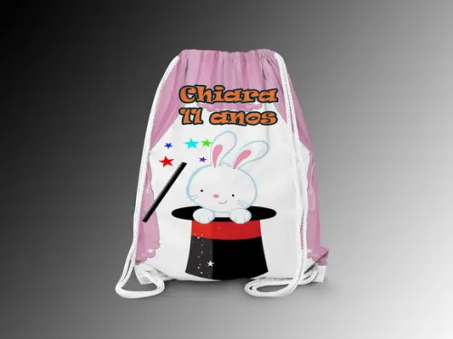 Mochilinha Personalizada Magica